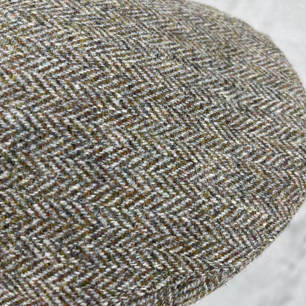 Doogan Donegal Tweed Size M Hat Peaky Cap Newsboy Hat Ireland 100% Wool Brown - Picture 6 of 12